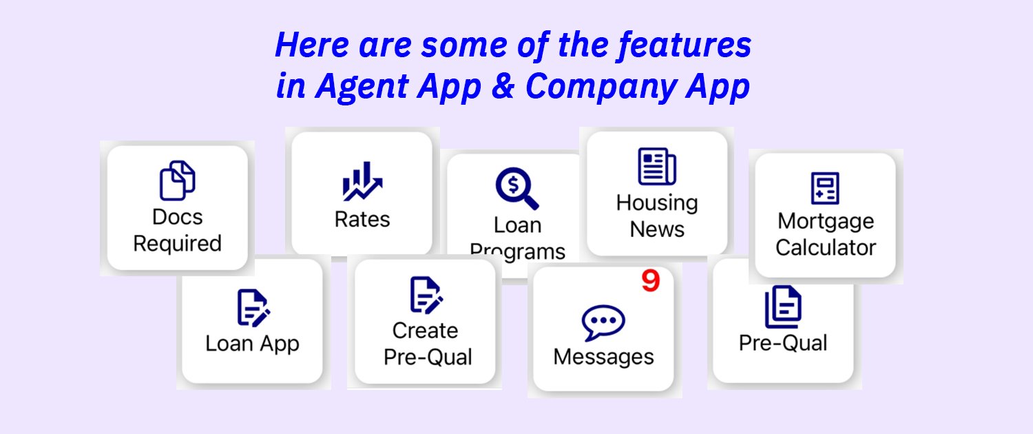 Realtor branded App:Loan Officer branded app:office branded app:company branded app:App Design & Development:App Store Optimization:App Marketing:Design & Development:Website Maintain & Manage:Website SEO & SMM