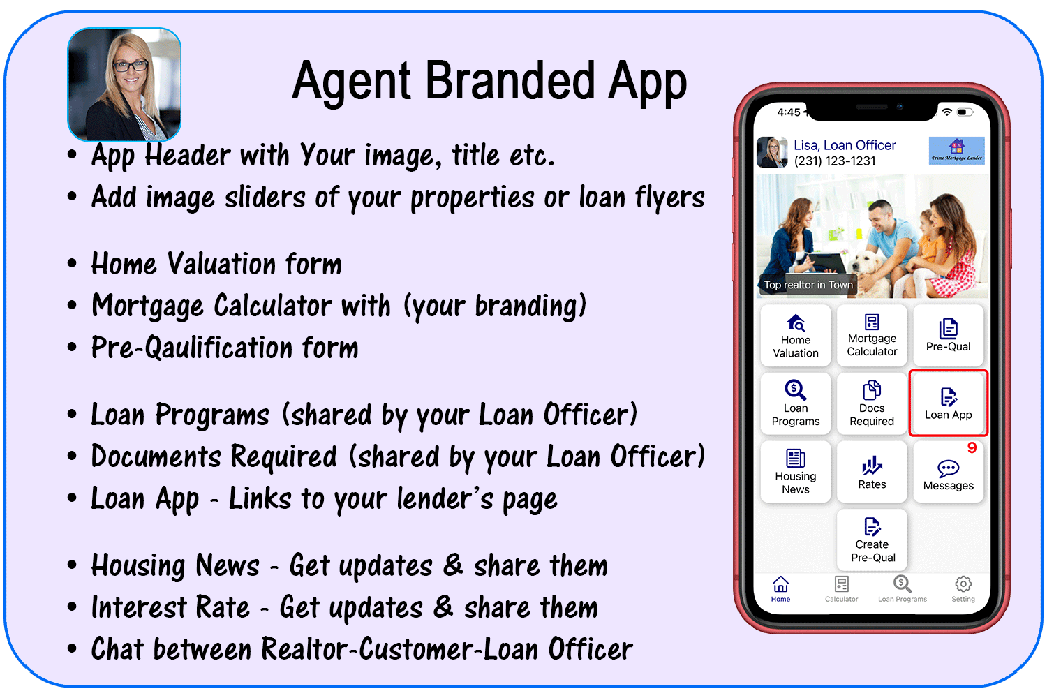 Agent Branded Mobile App, Jayesh Khatri, Remax Innovation Orlando App, Full featured app for the office, Top App for Real Estate Office and Mortgage Lender Office.